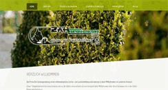 Desktop Screenshot of gartengestaltung-zaeh.de